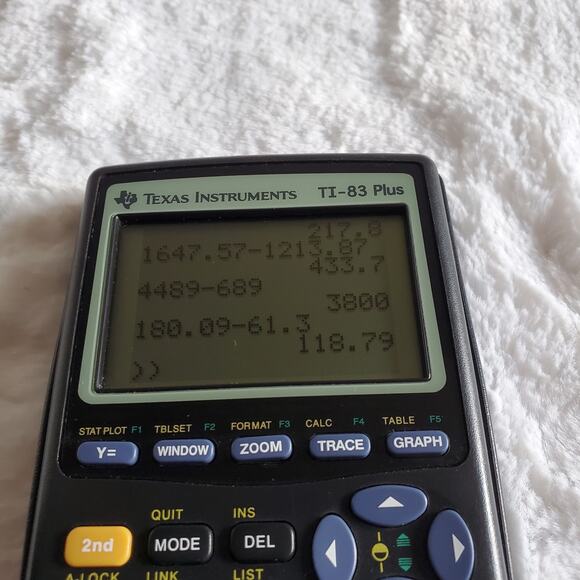 Texas Instruments TI-83 Plus Graphing Calculator - Picture 4 of 8